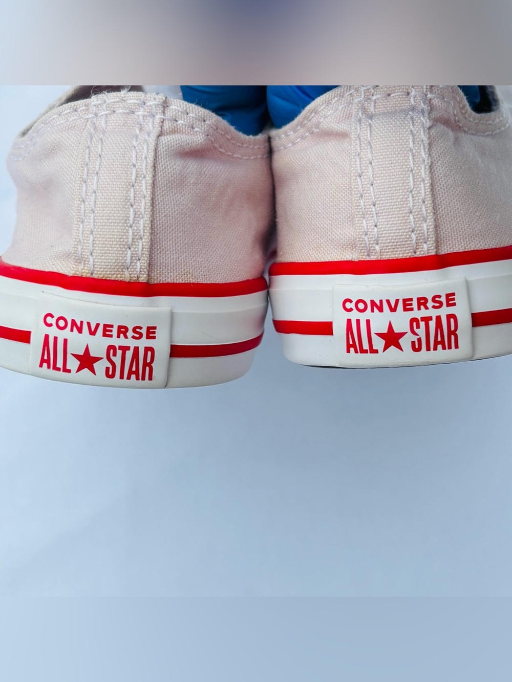 Converse Chuck Taylor All Star Ox Toddler Low Top Sneakers 8 Soft Pink Canvas - Picture 11 of 16